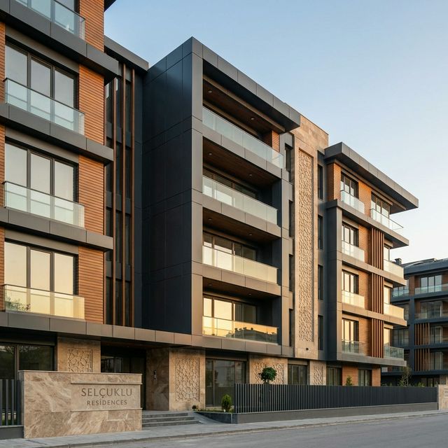 Selçuklu ve Meram'da Dış Cephe Trendleri: Sadece Boya Değil, Karakter Katın