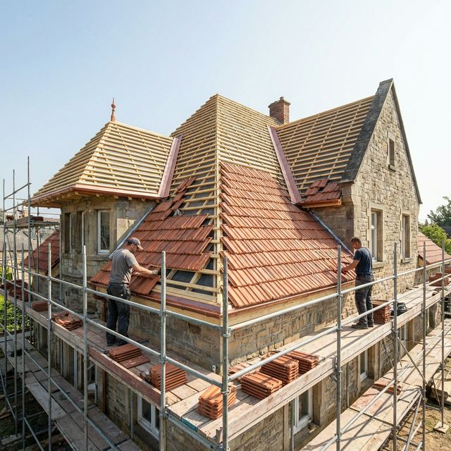 Çatı Aktarma ve Kiremit Yenileme