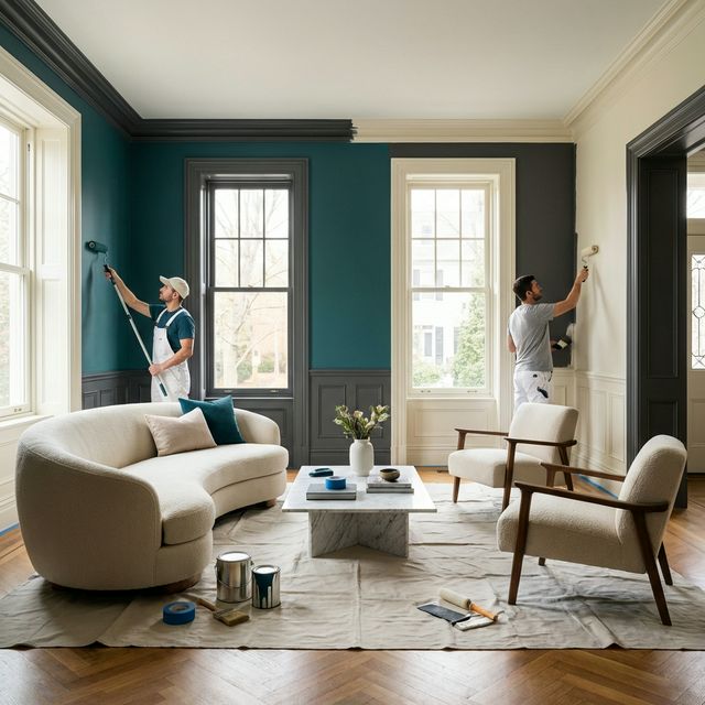 İç Cephe Boyama ve Renk Tasarımı